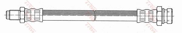 Flexible de frein (Durite de frein) TRW ref. PHB182
