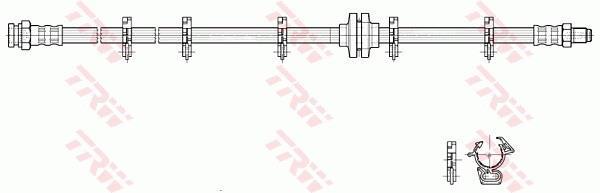 Latiguillo de freno TRW ref. PHB225