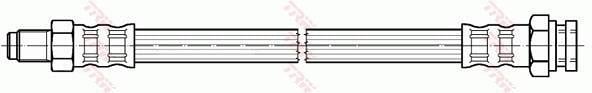Flexible de frein (Durite de frein) TRW ref. PHB289