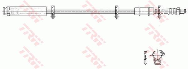 Latiguillo de freno TRW ref. PHB292