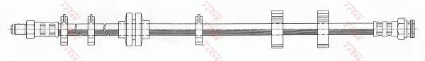 Latiguillo de freno TRW ref. PHB299
