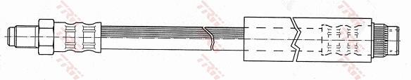 Latiguillo de freno TRW ref. PHB304