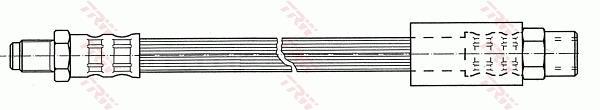 Latiguillo de freno TRW ref. PHB319