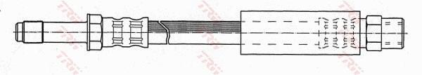 Latiguillo de freno TRW ref. PHB348