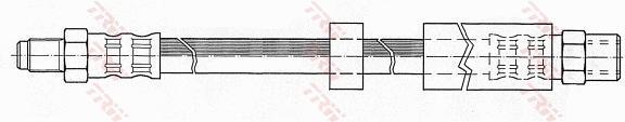 Latiguillo de freno TRW ref. PHB349