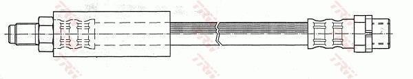 Latiguillo de freno TRW ref. PHB350
