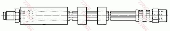 Latiguillo de freno TRW ref. PHB354
