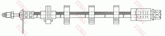 Latiguillo de freno TRW ref. PHB367
