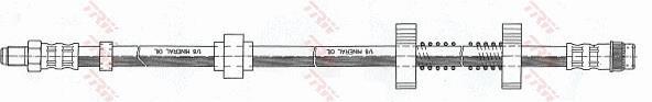 Latiguillo de freno TRW ref. PHB370