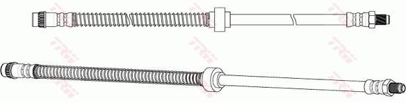 Latiguillo de freno TRW ref. PHB372