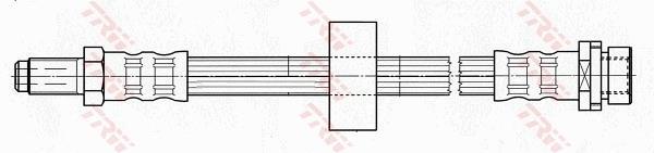 Latiguillo de freno TRW ref. PHB414