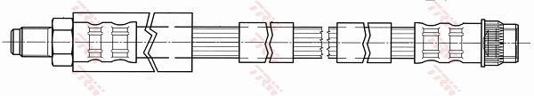 Latiguillo de freno TRW ref. PHB431