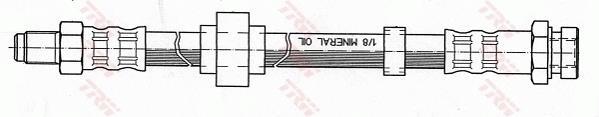 Flexible de frein (Durite de frein) TRW ref. PHB451