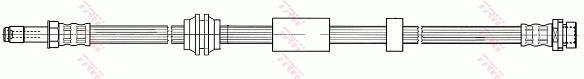 Latiguillo de freno TRW ref. PHB502