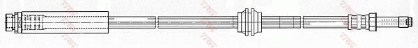 Latiguillo de freno TRW ref. PHB509