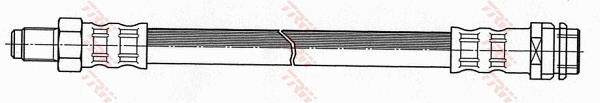 Flexible de frein (Durite de frein) TRW ref. PHB521