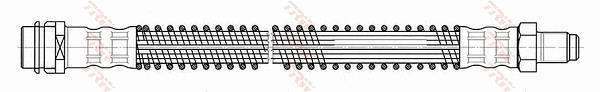 Flexible de frein (Durite de frein) TRW ref. PHB525