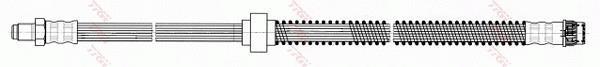 Flexible de frein (Durite de frein) TRW ref. PHB530