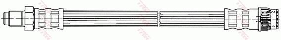 Latiguillo de freno TRW ref. PHB531