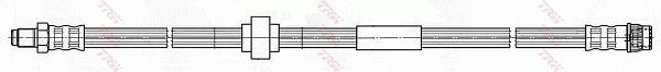 Latiguillo de freno TRW ref. PHB544