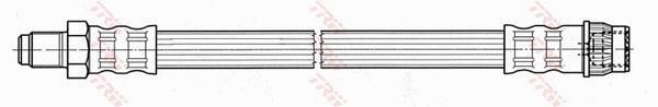 Latiguillo de freno TRW ref. PHB545