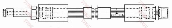 Latiguillo de freno TRW ref. PHB553