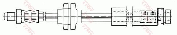 Latiguillo de freno TRW ref. PHB565