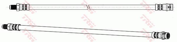 Flexível de travão TRW ref. PHB573