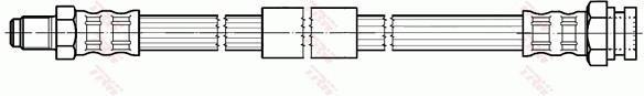 Latiguillo de freno TRW ref. PHB575