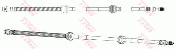 Latiguillo de freno TRW ref. PHB577