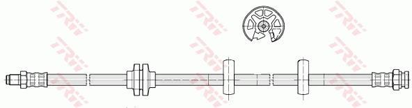 Latiguillo de freno TRW ref. PHB596