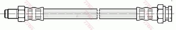 Latiguillo de freno TRW ref. PHB597