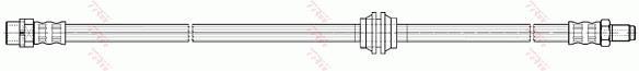 Latiguillo de freno TRW ref. PHB634