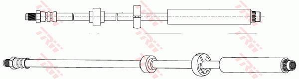 Latiguillo de freno TRW ref. PHB674
