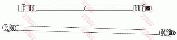 Latiguillo de freno TRW ref. PHB677