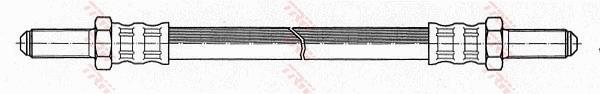 Flexible de frein (Durite de frein) TRW ref. PHC138