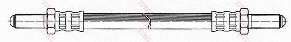 Flexible de frein (Durite de frein) TRW ref. PHC150