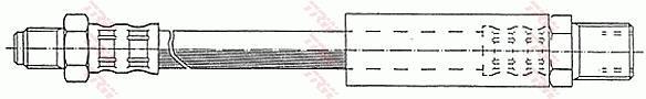 Latiguillo de freno TRW ref. PHC165