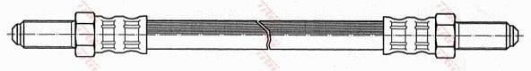 Latiguillo de freno TRW ref. PHC184