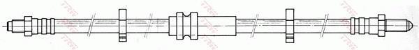 Flexible de frein (Durite de frein) TRW ref. PHC250