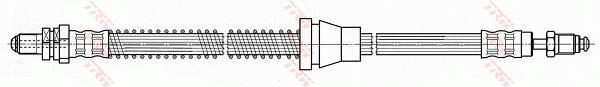 Flexible de frein (Durite de frein) TRW PHC289