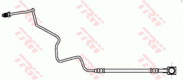 Flexible de frein (Durite de frein) TRW ref. PHD1040