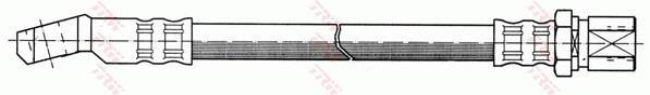 Latiguillo de freno TRW ref. PHD105