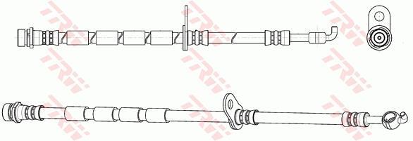 Latiguillo de freno TRW ref. PHD1145