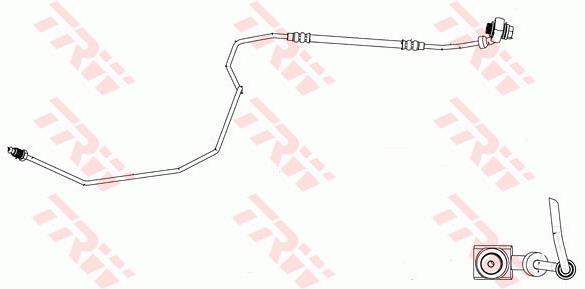 Latiguillo de freno TRW ref. PHD1162
