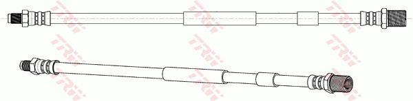 Latiguillo de freno TRW ref. PHD1265