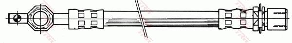 Latiguillo de freno TRW ref. PHD181