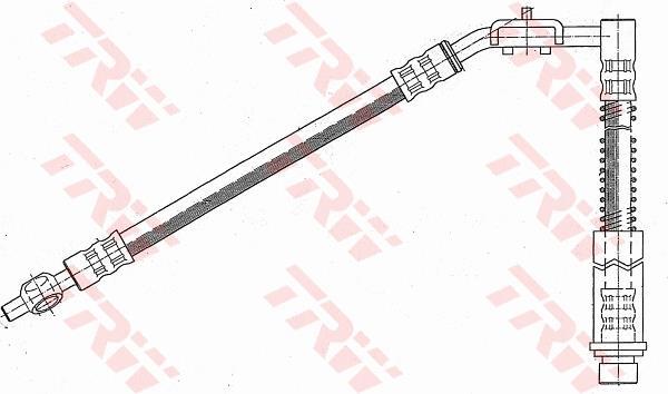 Flexível de travão TRW ref. PHD256