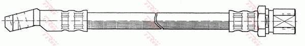 Latiguillo de freno TRW ref. PHD281