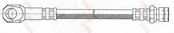 Latiguillo de freno TRW ref. PHD307
